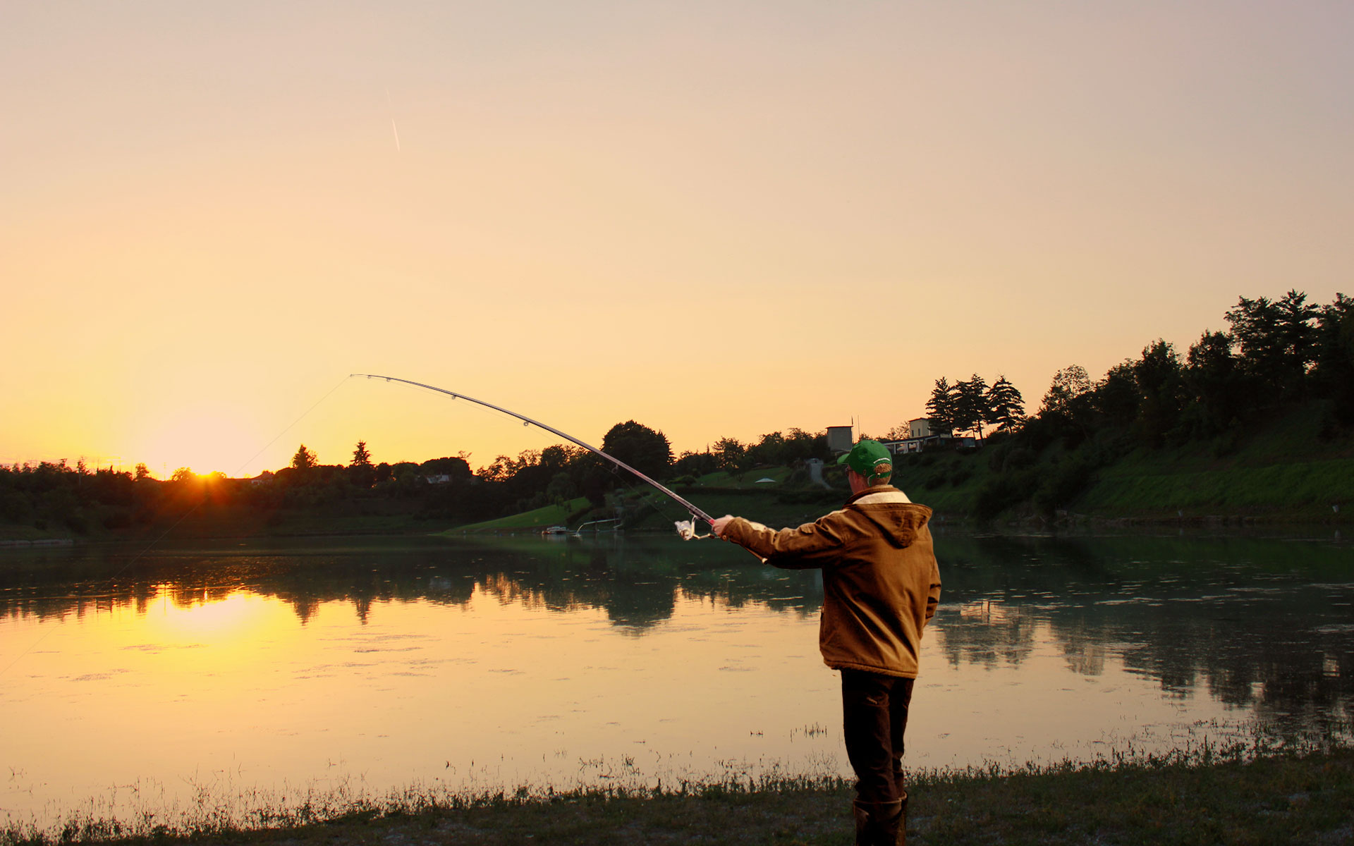 Pescatore ed eventi al Laghetto Cantone