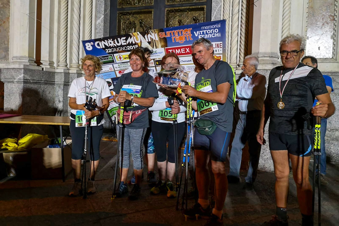 Nordic Walking Nerviano premiazione